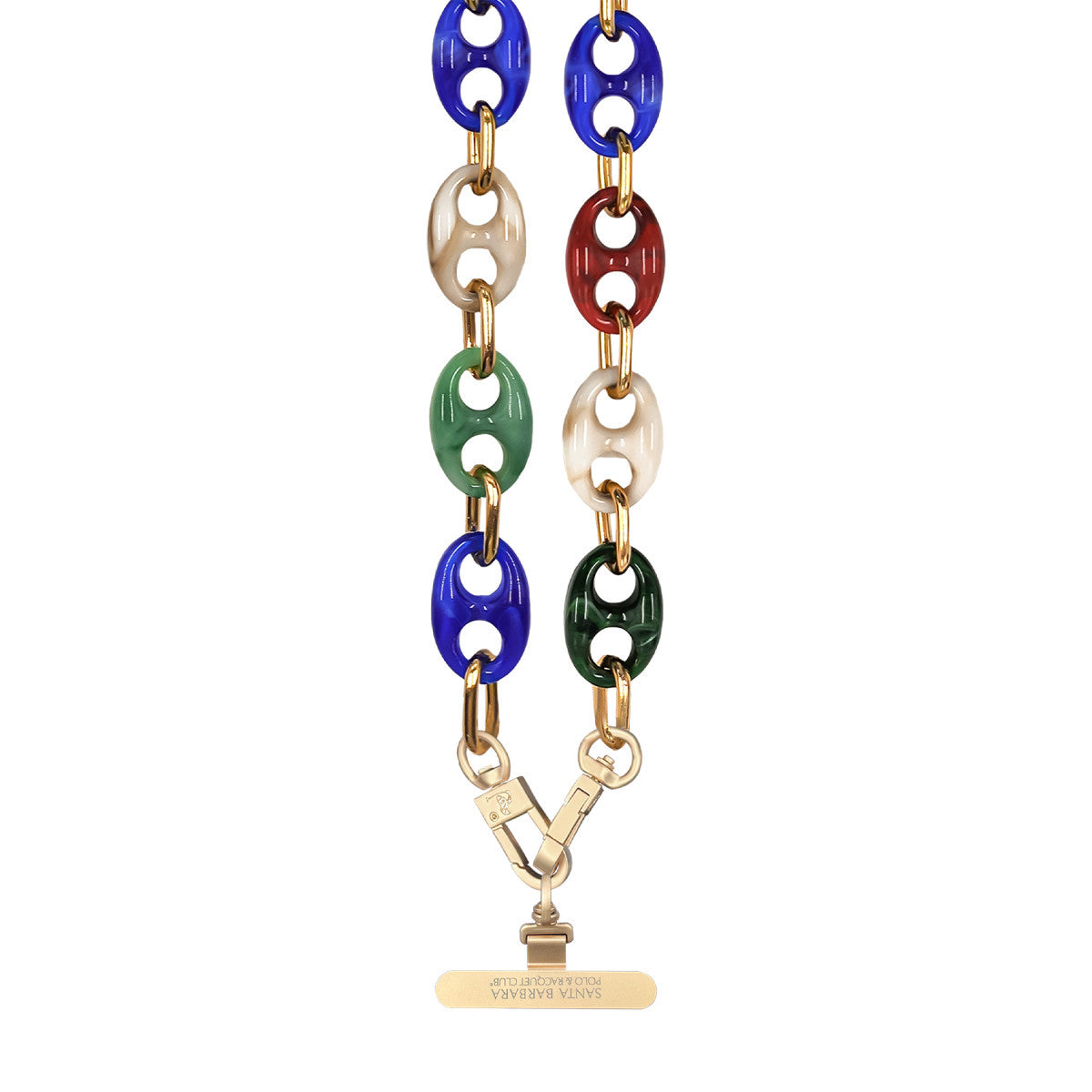 Santa Barbara Polo Racquet Club Hilary Acrylic Chain Universal Bileklik